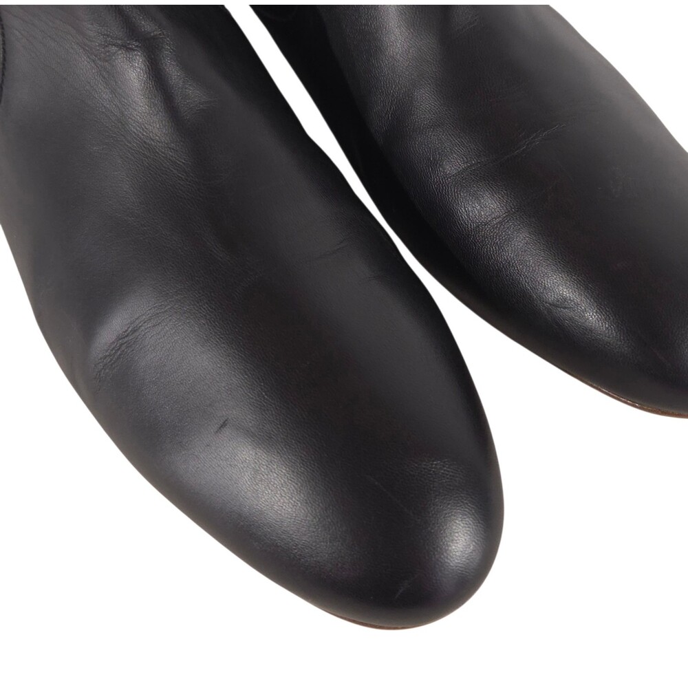 Gabriela Hearst Over the Knee Boots US 11 EU 42 Womens Black Leather $1550 - Picture 2 of 15